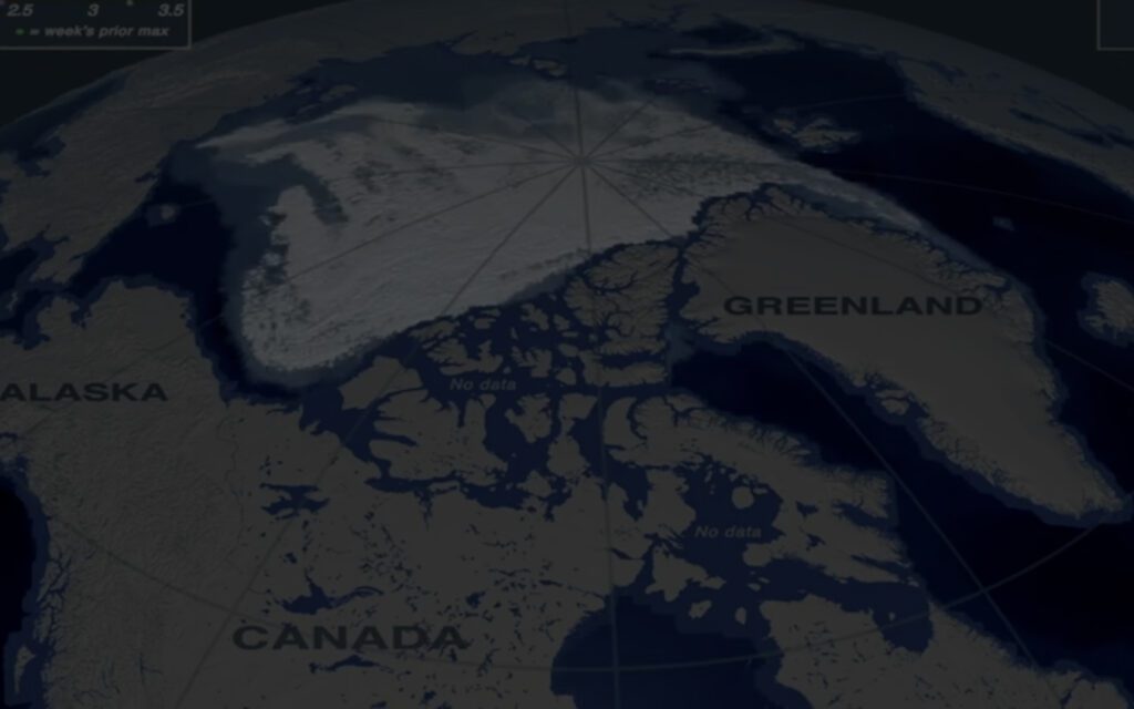 map of arctic
